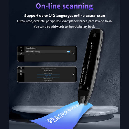 TraduPen – Smart Translation Pen | Instant Scan, Read &amp; Translate 